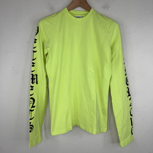 Vetements 2016 Neon Gothic LS Shirt