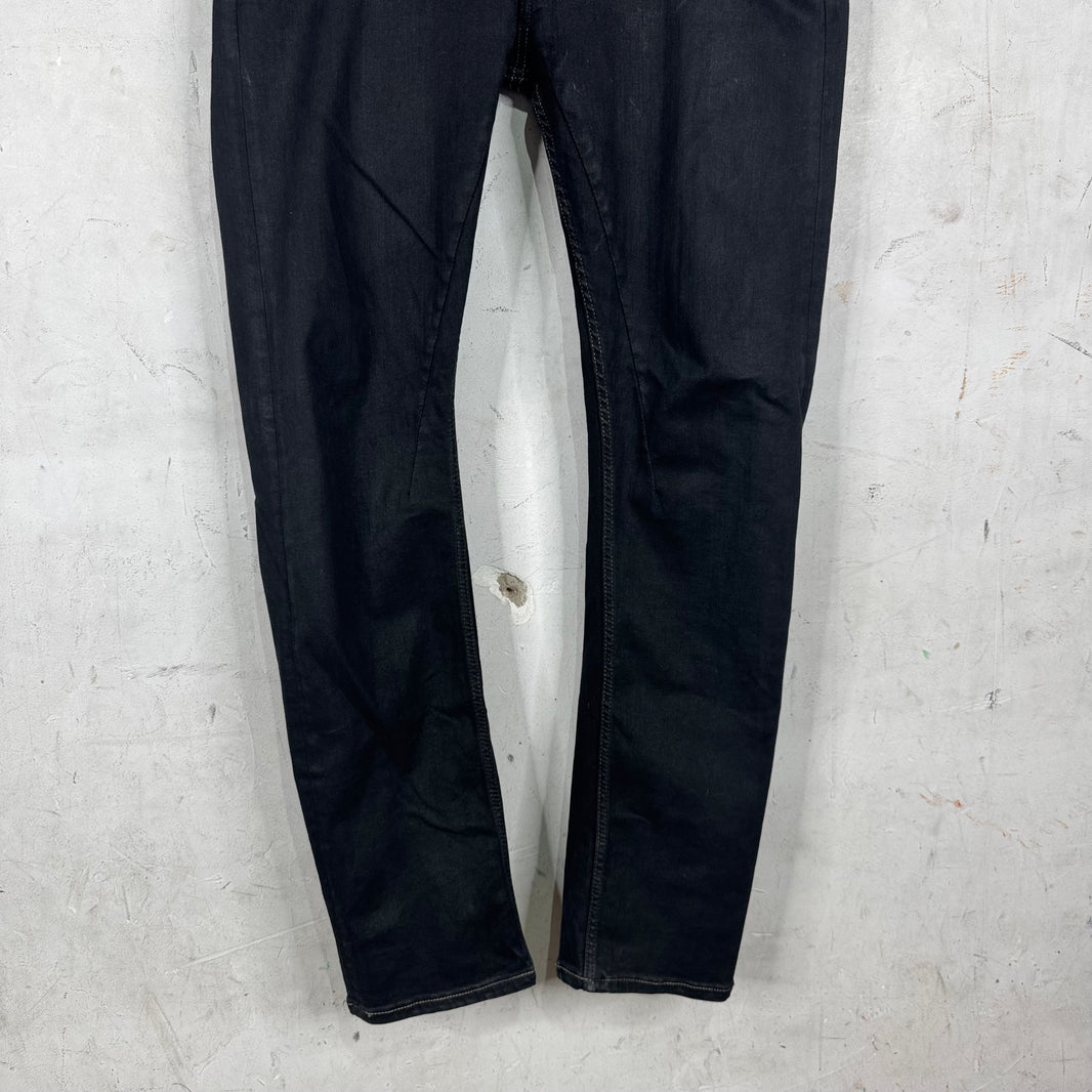 DRKSHDW Waxed Detroit Jeans