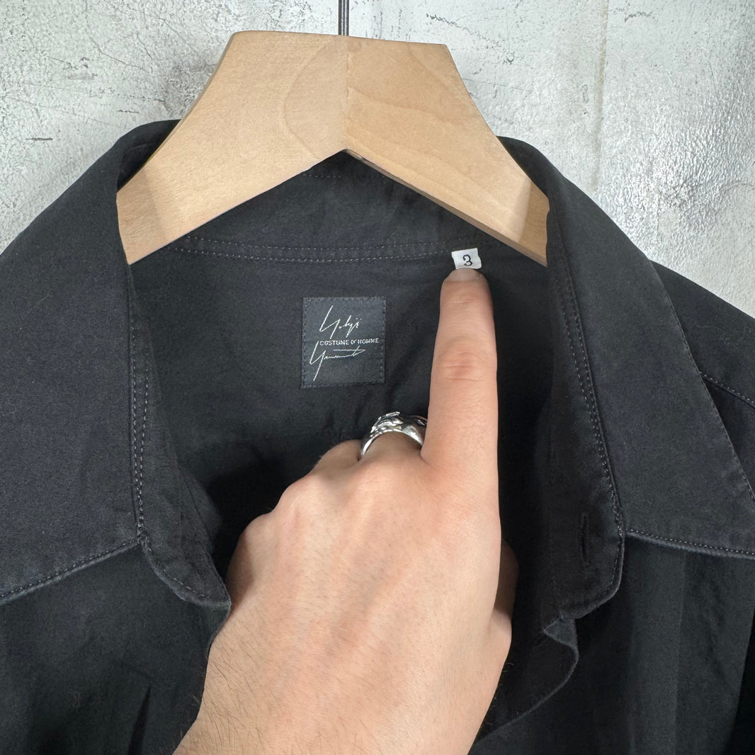 Yohji Yamamoto Internal/External Pocket LS Button Up Shirt