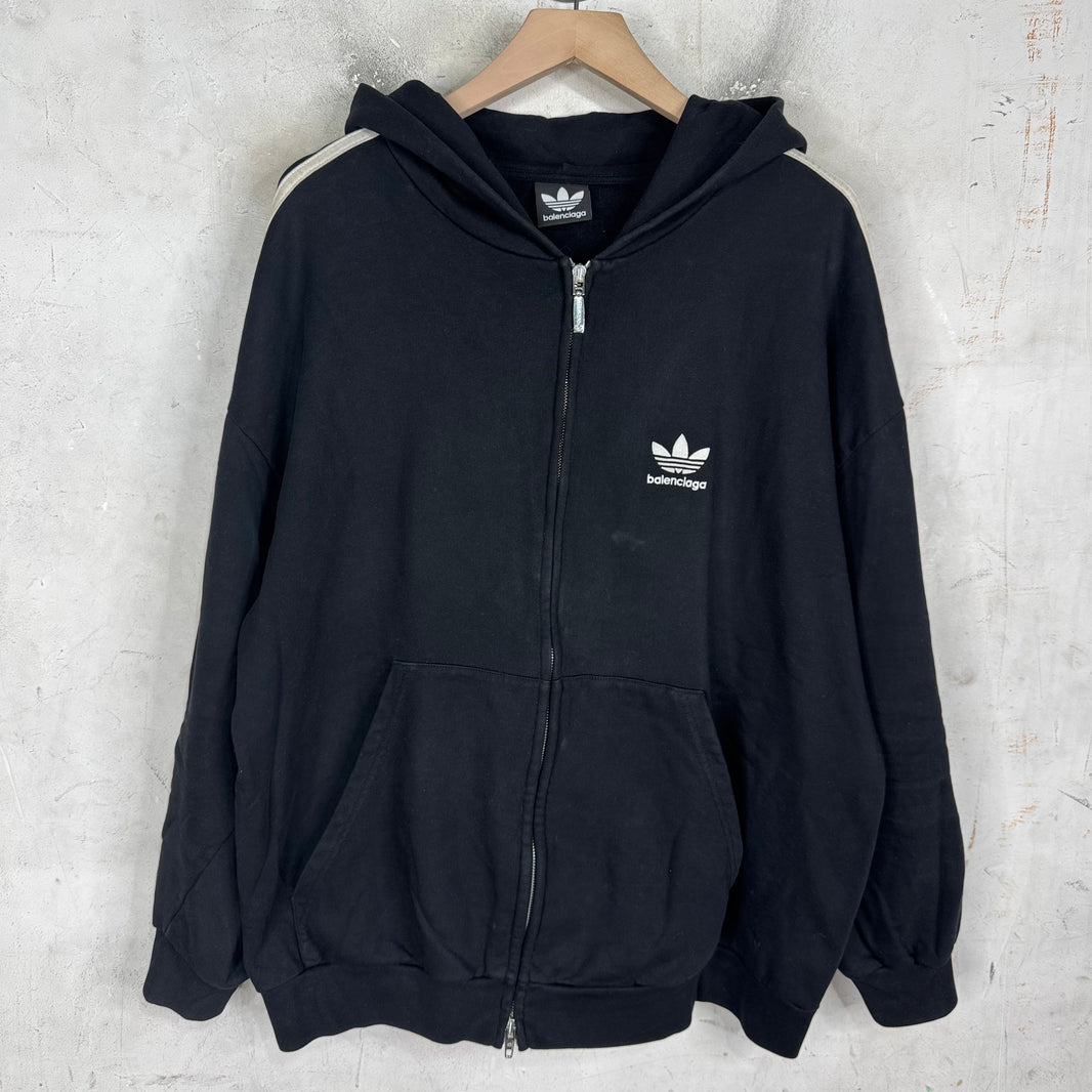 Balenciaga x Adidas Zip Up Hoodie