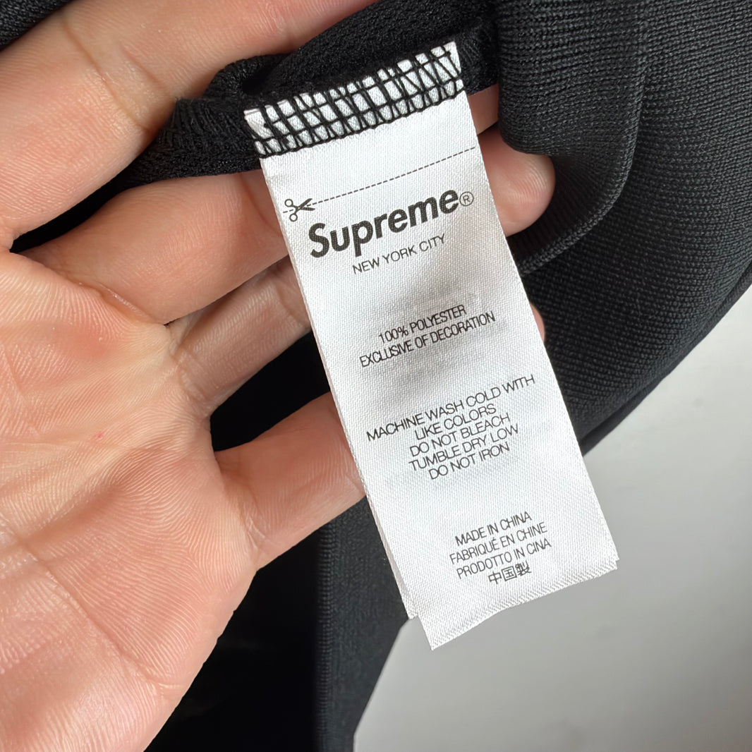 Supreme Black Script Track Jacket