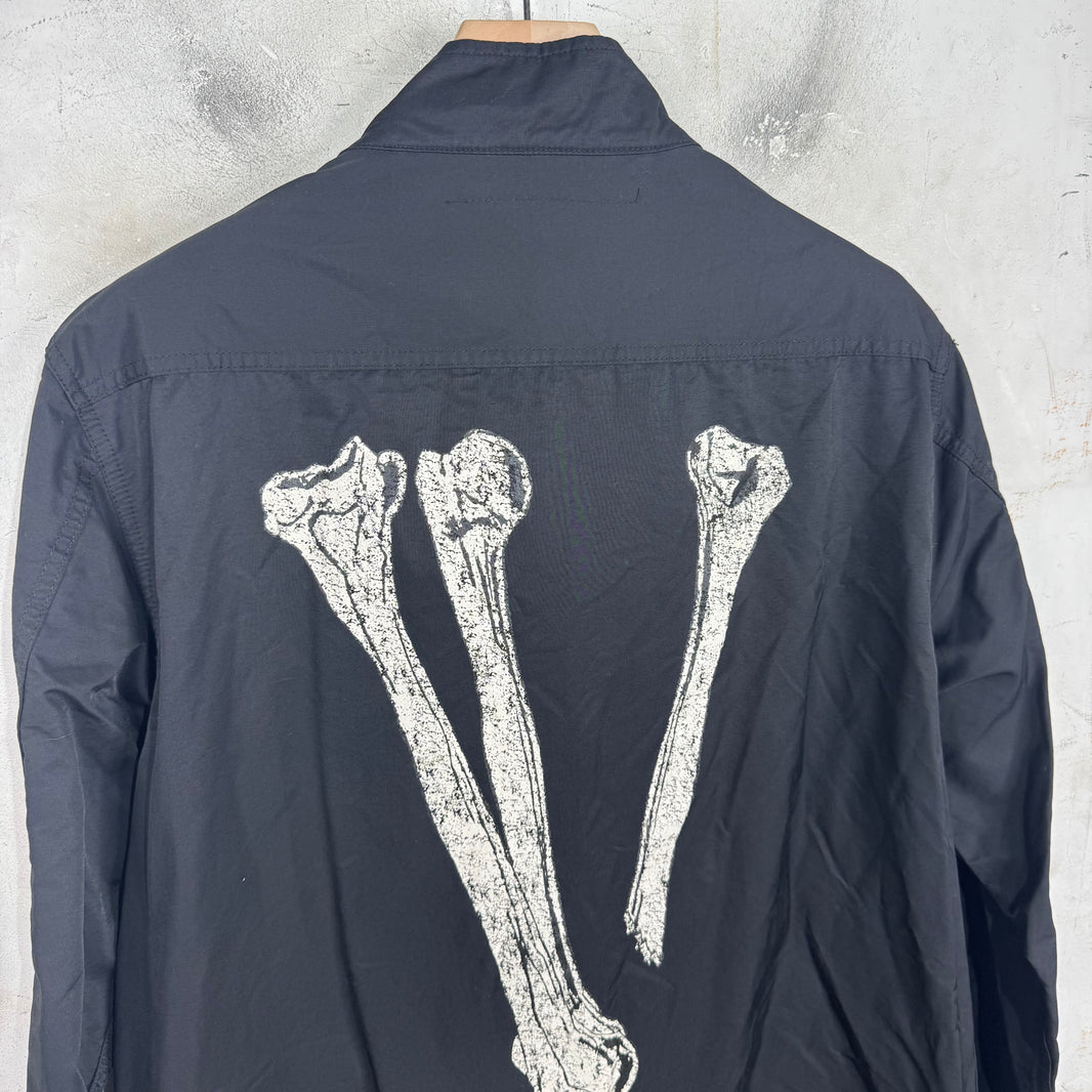 Vlone Bone Logo Military Parka