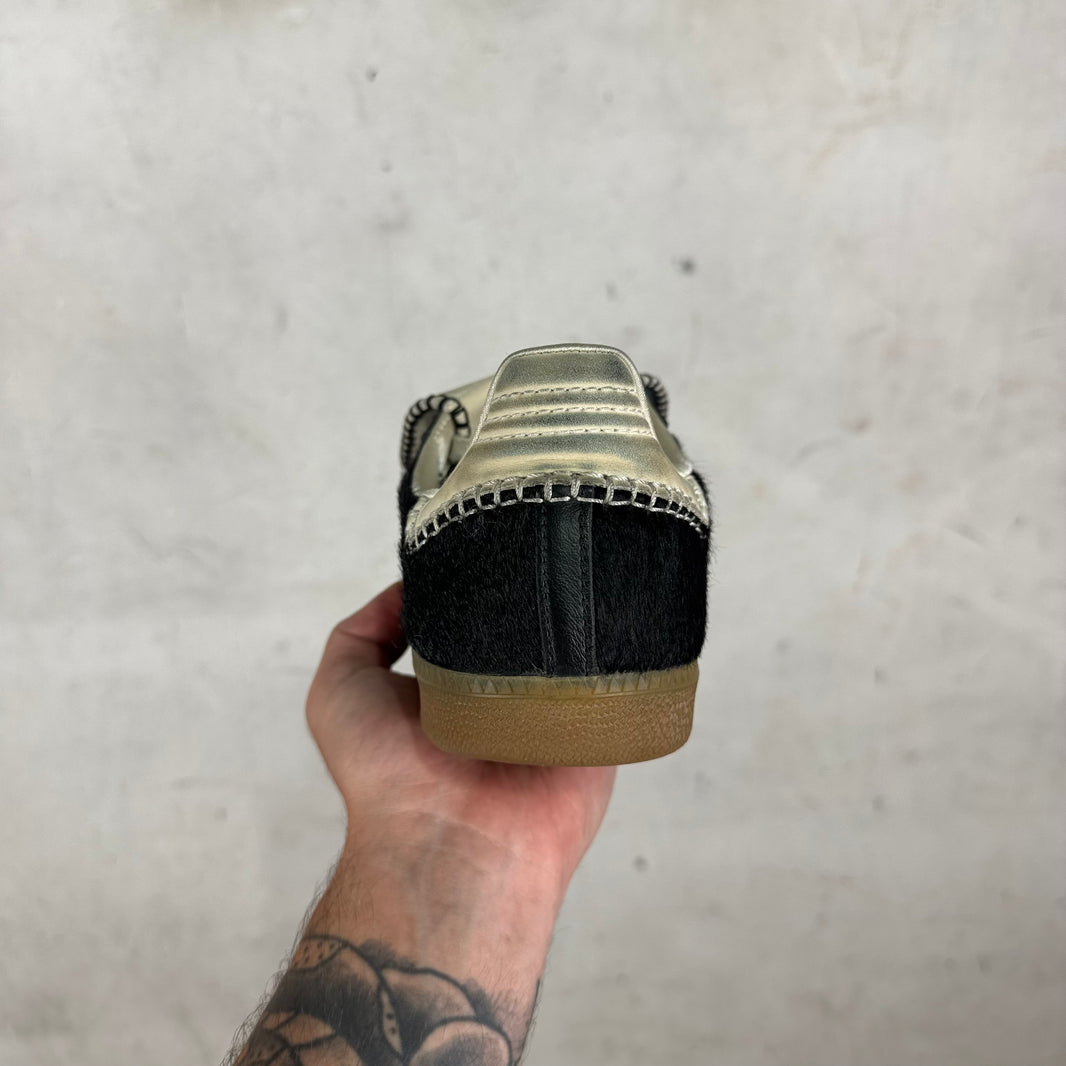 Adidas x Wales Bonner Black Ponyhair Sambas