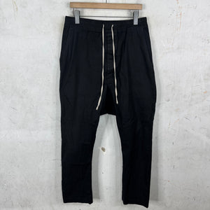 Rick Owens Forever Drop-Crotch Canvas Pants