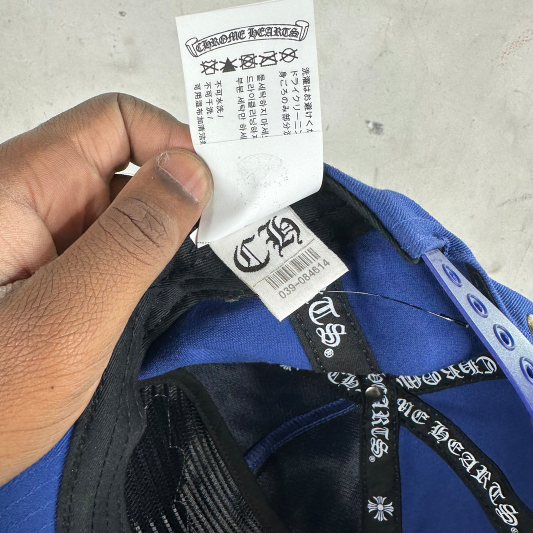 Chrome Hearts Blue Space Patch Hat