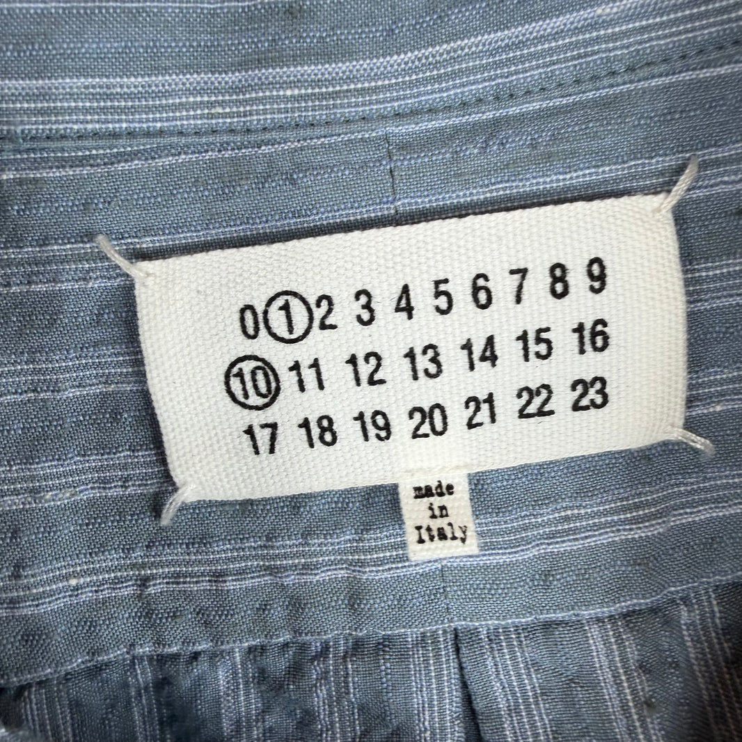 Margiela Blue Striped L/S Shirt