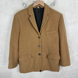 Helmut Lang Vienna Coin Button Camel Peacoat