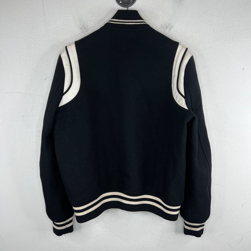 Saint Laurent Black Wool Teddy Jacket