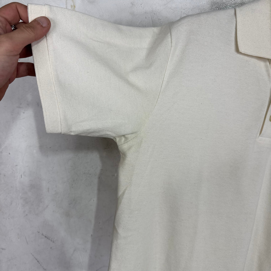 Saint Laurent Logo Cropped Polo