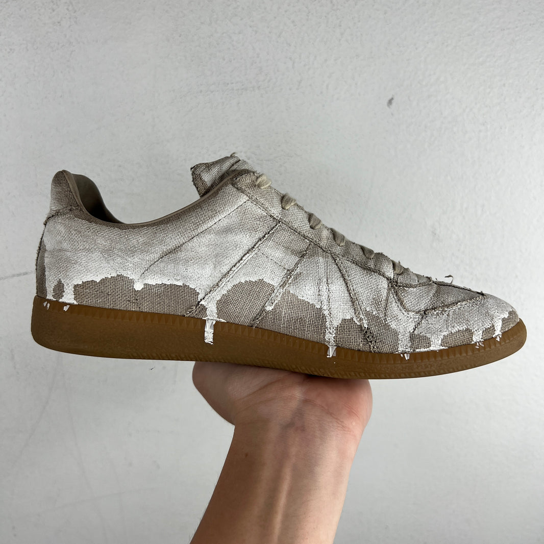 Maison Margiela Paint Canvas Replica Sneakers