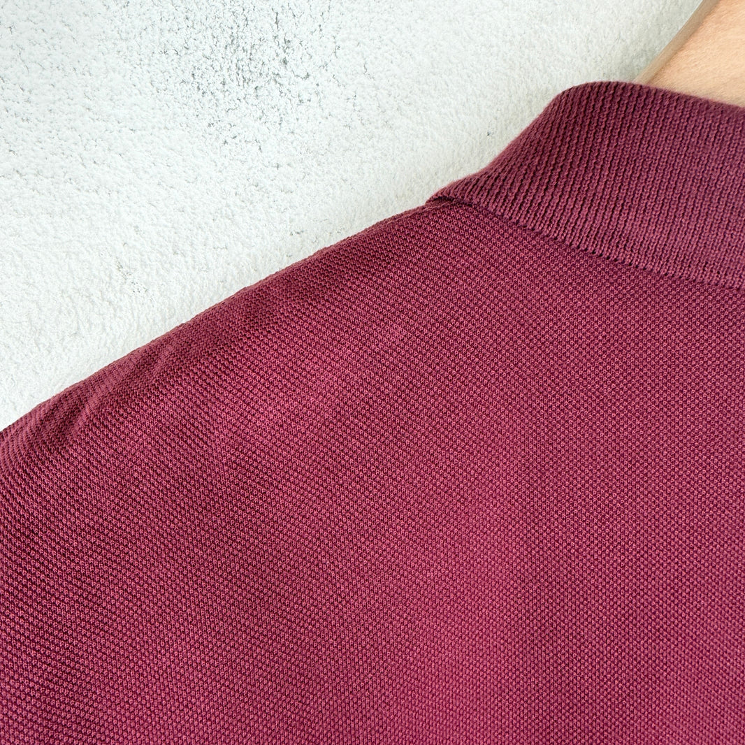 Balenciaga BB Red Oversized Polo