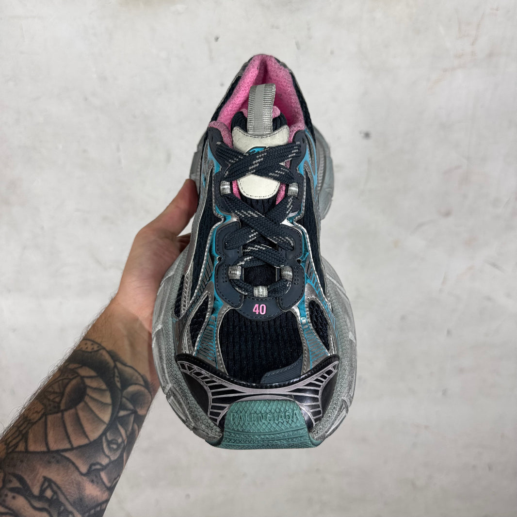 Balenciaga Navy/Neon 3XL Sneakers