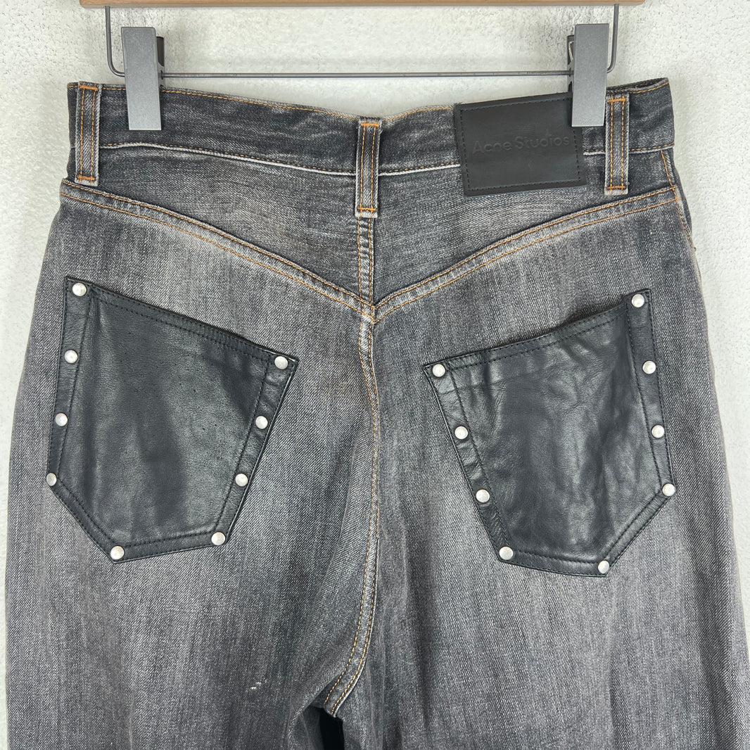 Acne Studios 2023 Trafalgar Leather Pocket Jeans