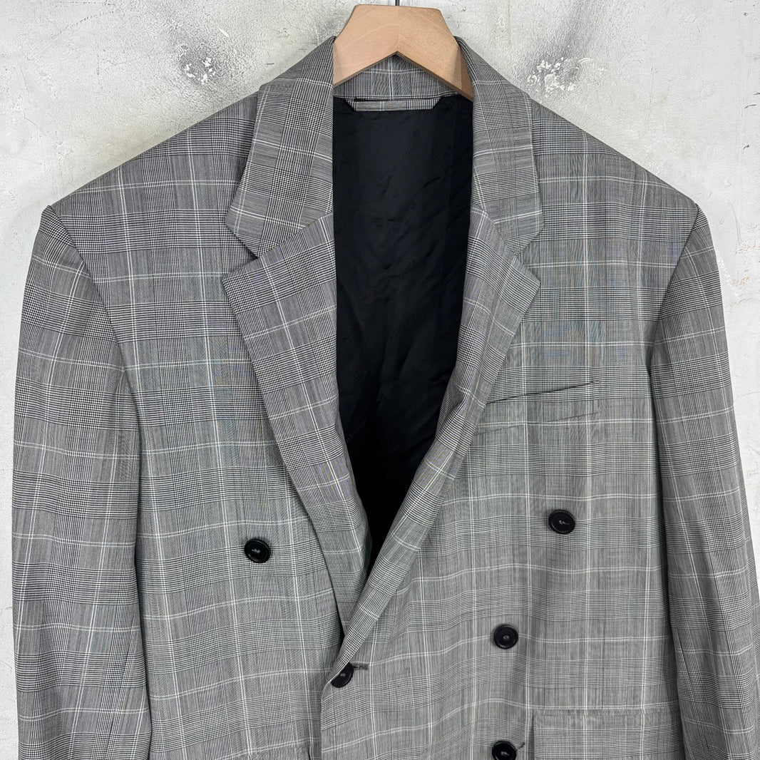 Balenciaga Plaid Blazer (Taped YE24)