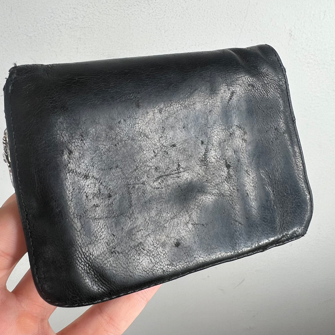 Chrome Hearts Soft Leather Fold Wallet