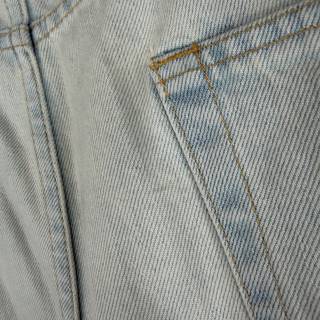 Junya Watanabe Flared Blue Denim Jeans