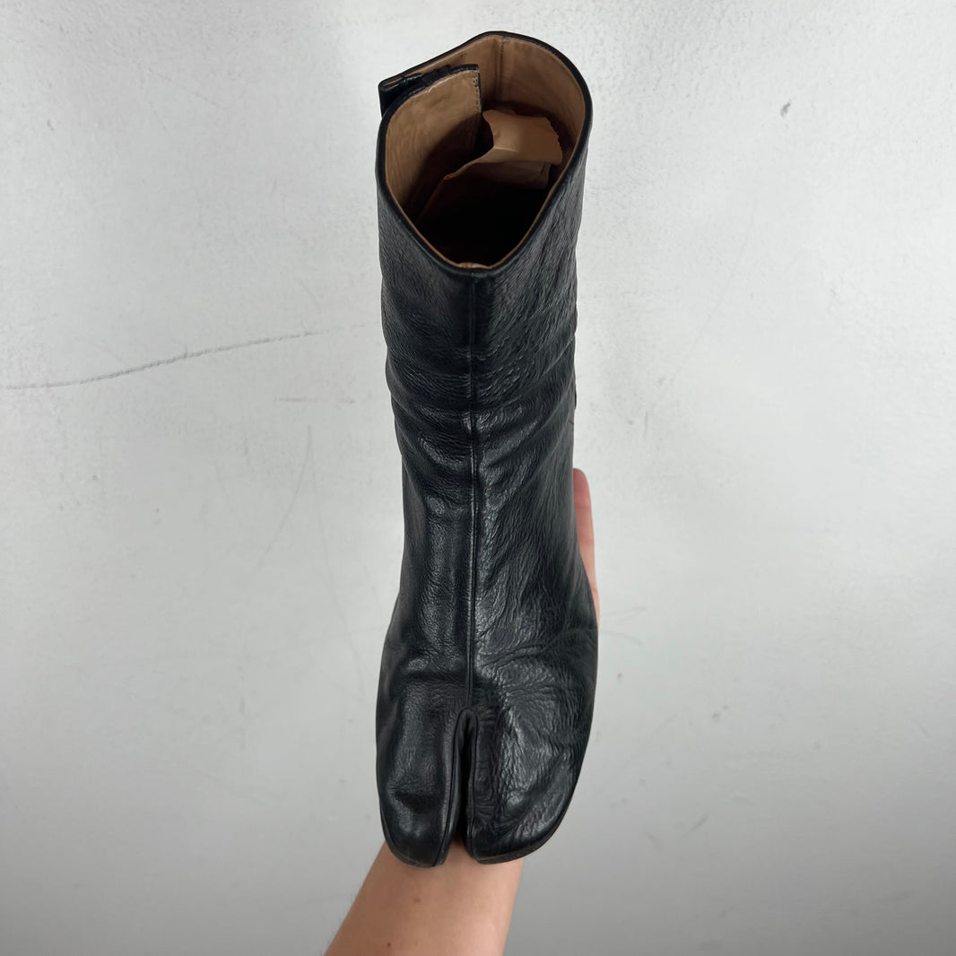 Margiela Black Tabi Heel Boots