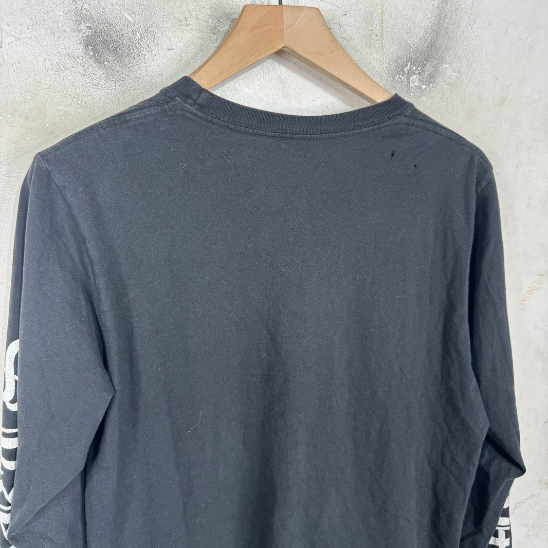 Chrome Hearts Script Logo Black L/S T-Shirt