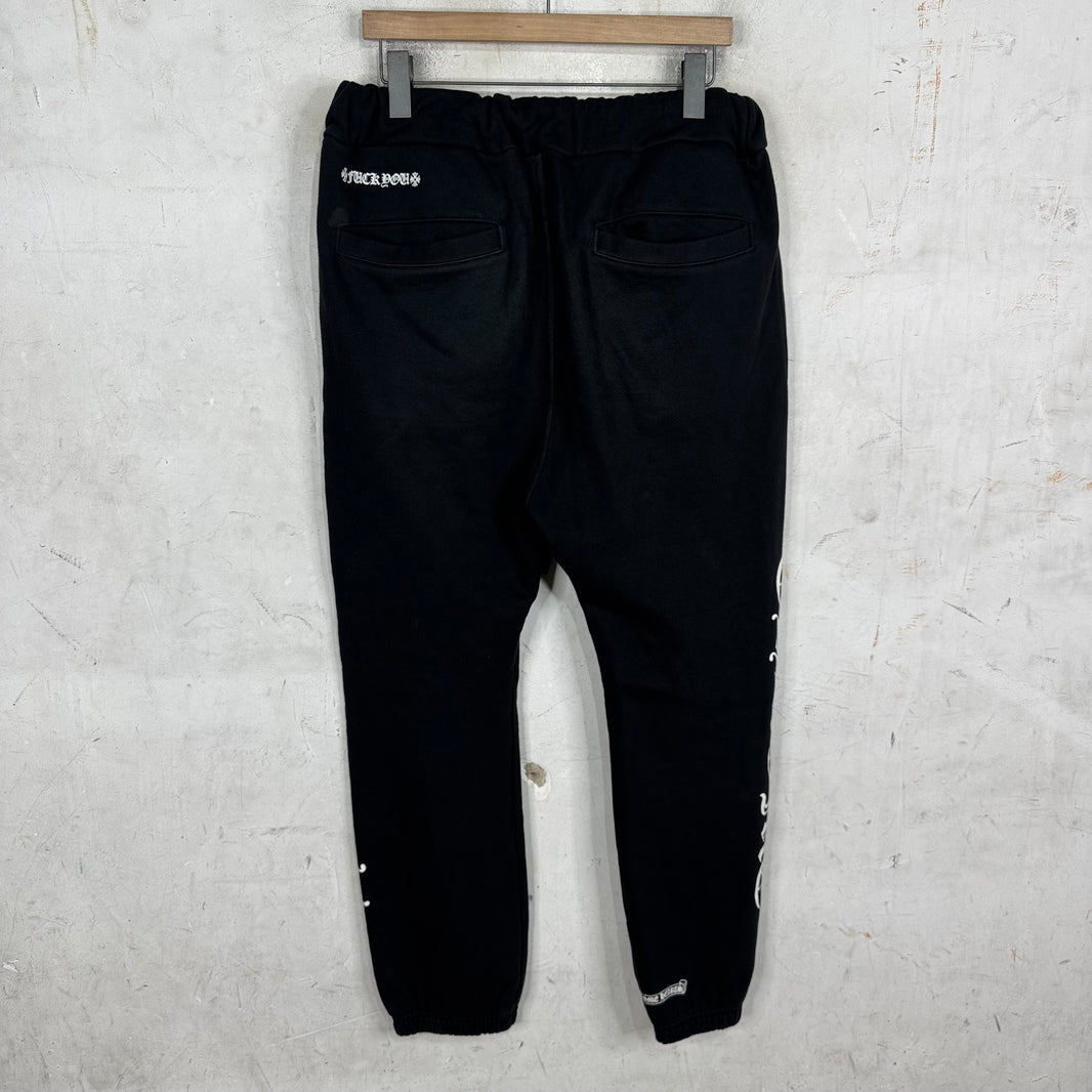 Chrome Hearts Horseshoe Script Sweatpants