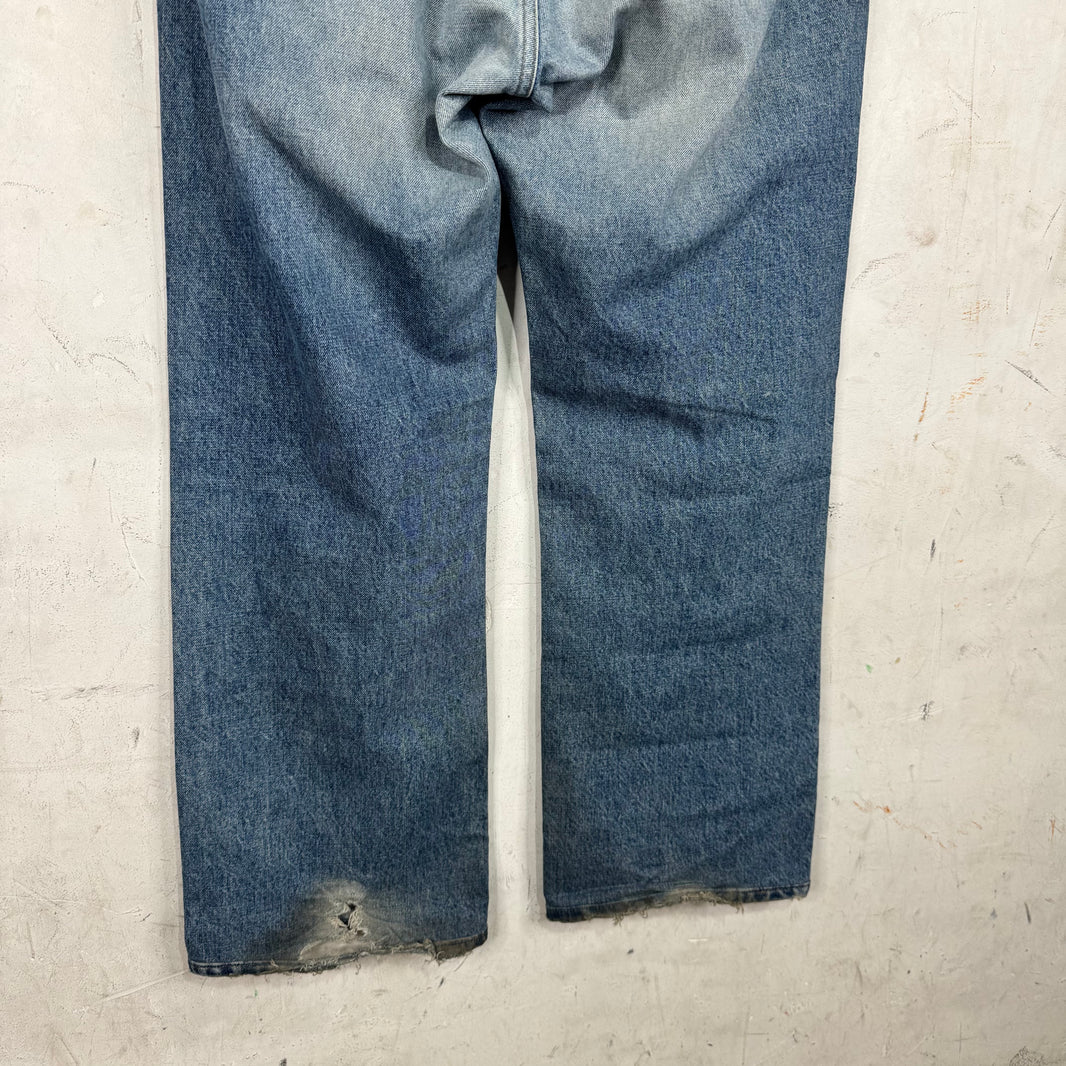 Gucci "G" Script Altered Jeans