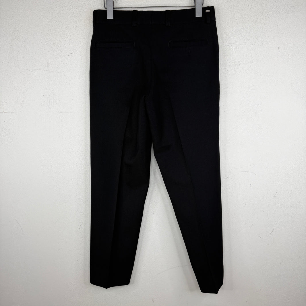 Dior Wool Twill Black Trousers