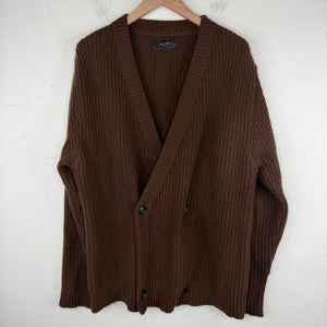 Amiri Double Breasted Knit Cardigan