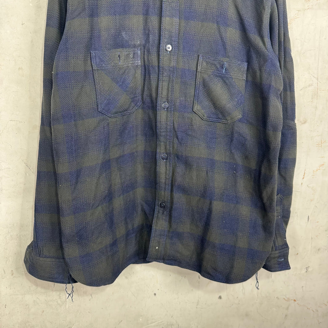 Samurai Heavy Blue Flannel