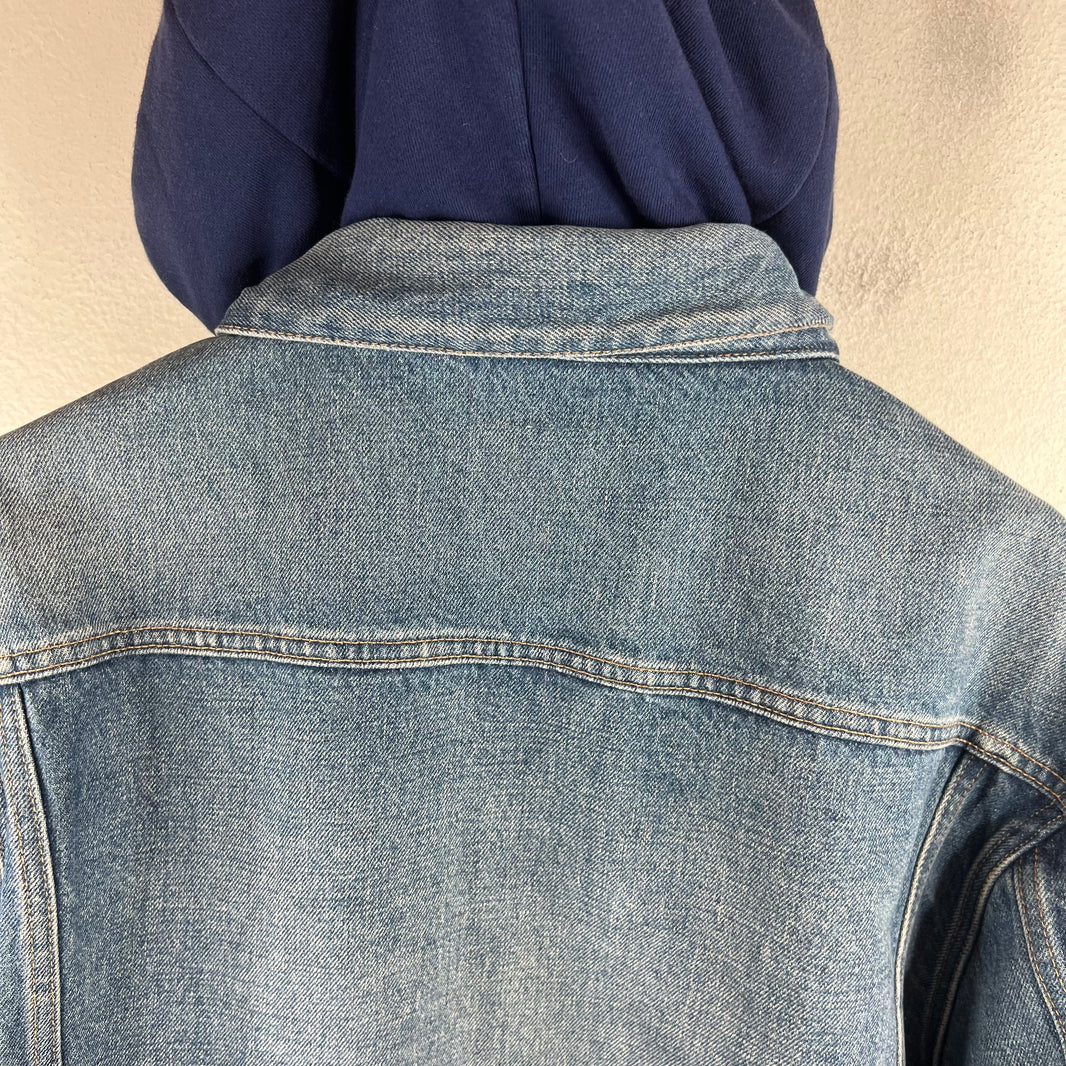 Celine Hooded Denim Jacket