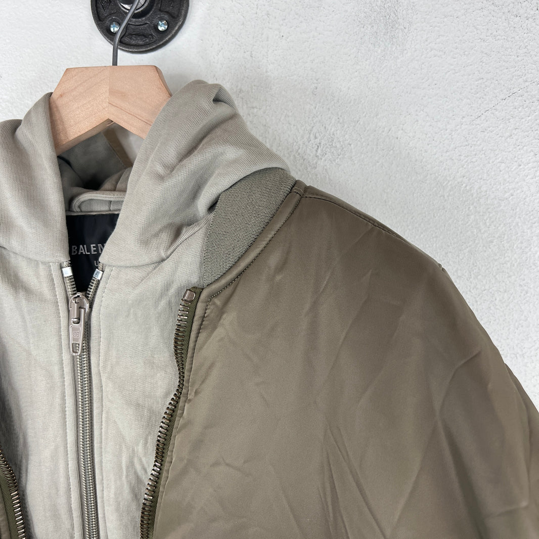 Balenciaga Double Layer Bomber Jacket