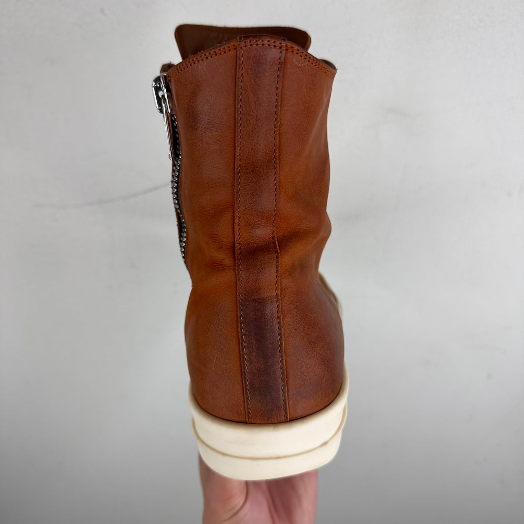Rick Owens Leather Clay Ramones