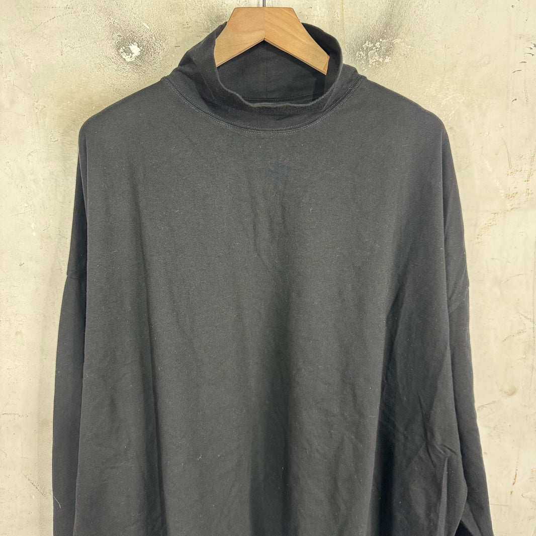 Balenciaga Black Mockneck L/S T-Shirt