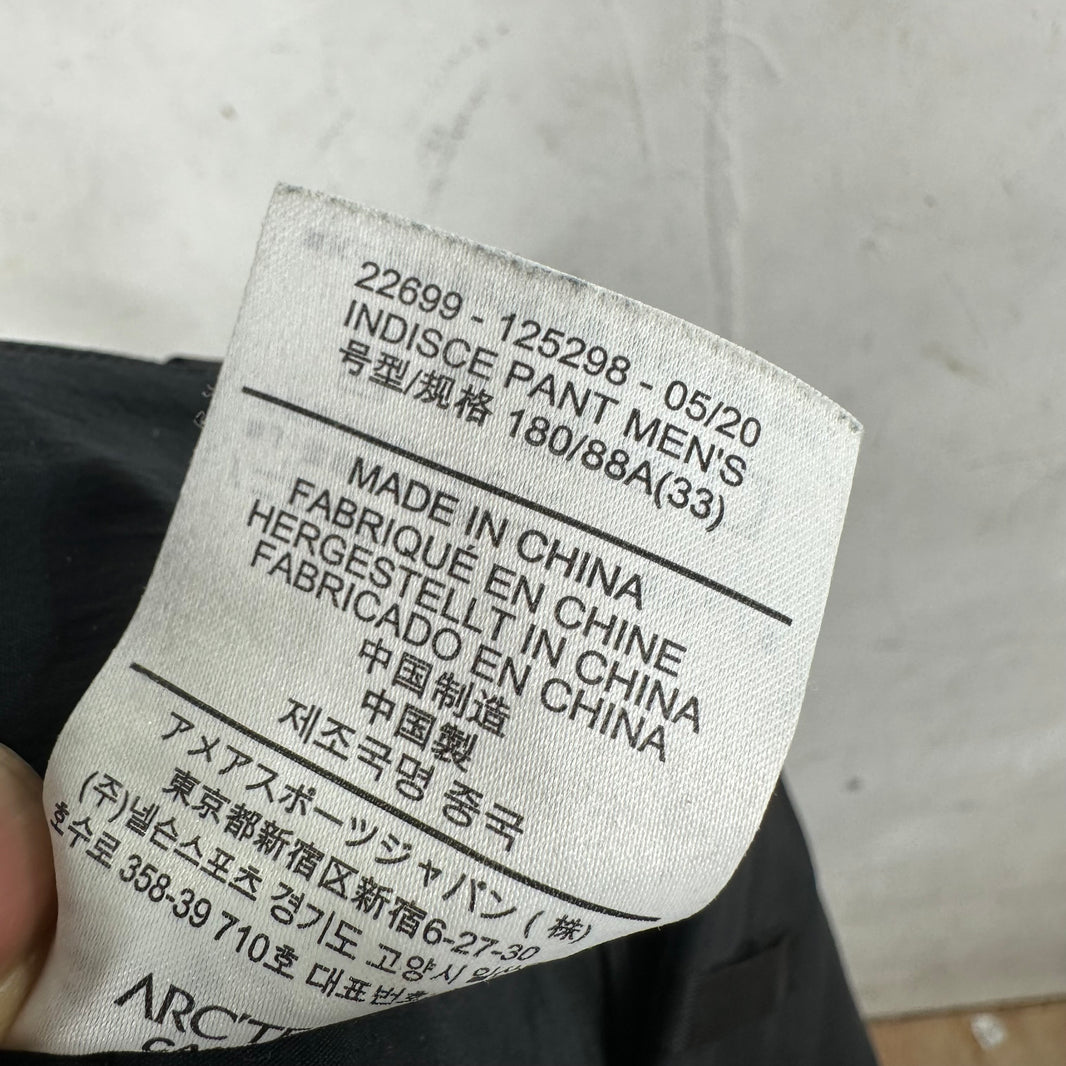 Arc’teryx Veilance Stone Gray Indisce Trousers