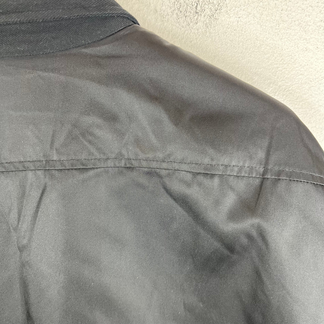 Prada Padded Snap Button Badge Jacket