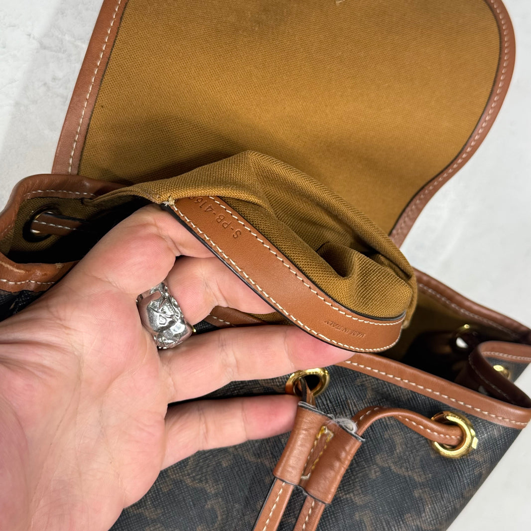 Celine Triumph Folco Backpack