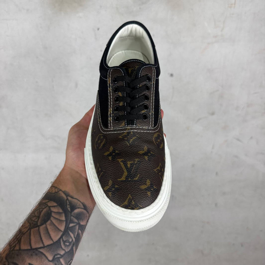 Louis Vuitton Brown Double Monogram Trocaderos