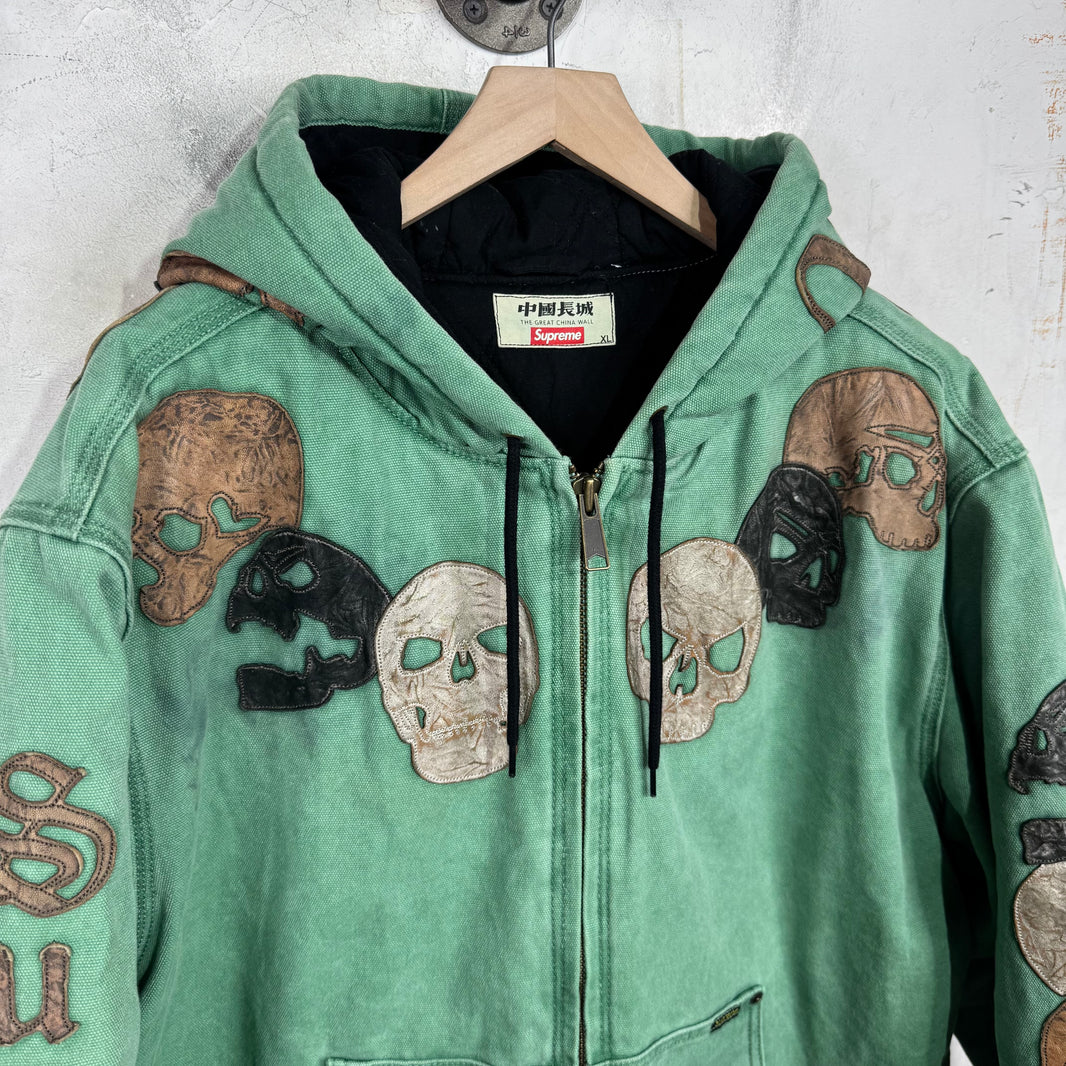 Supreme x Great China Wall Green Work Jacket