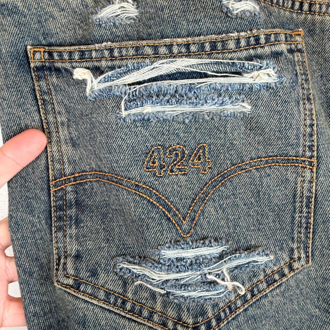 424 Big Daddy Distressed Jeans