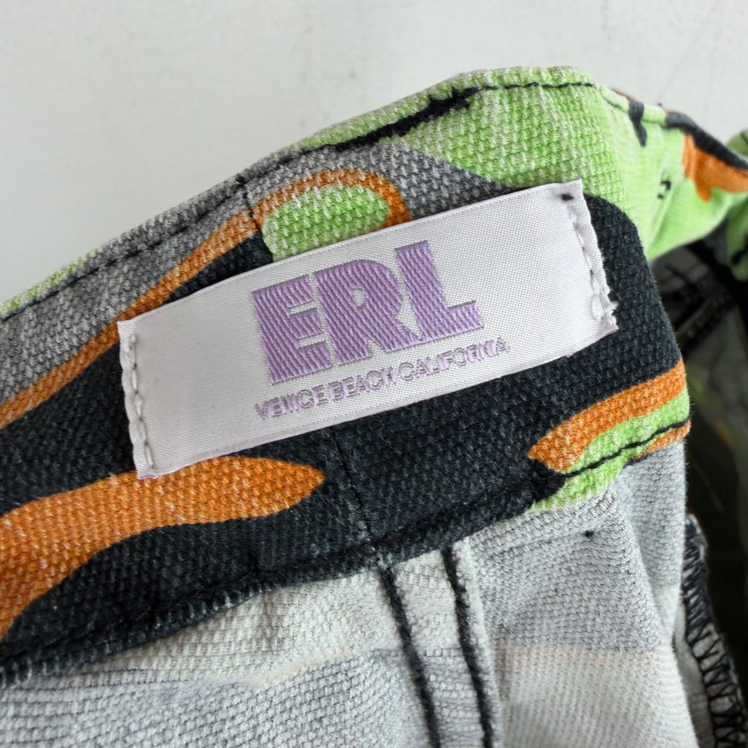 ERL Neon Tiger Camo Cargo Pants