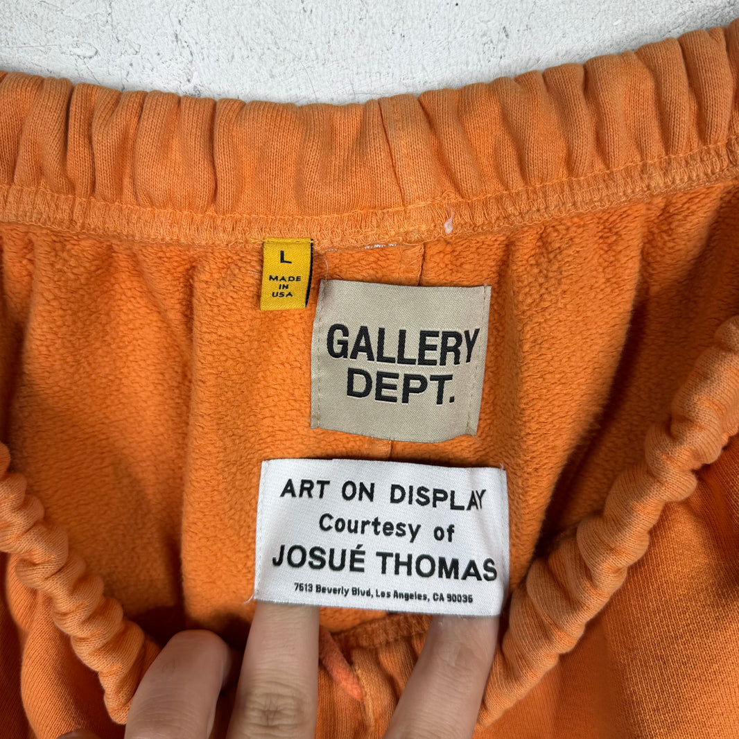 Gallery Dept. Flared Painter Orange Sweatpants