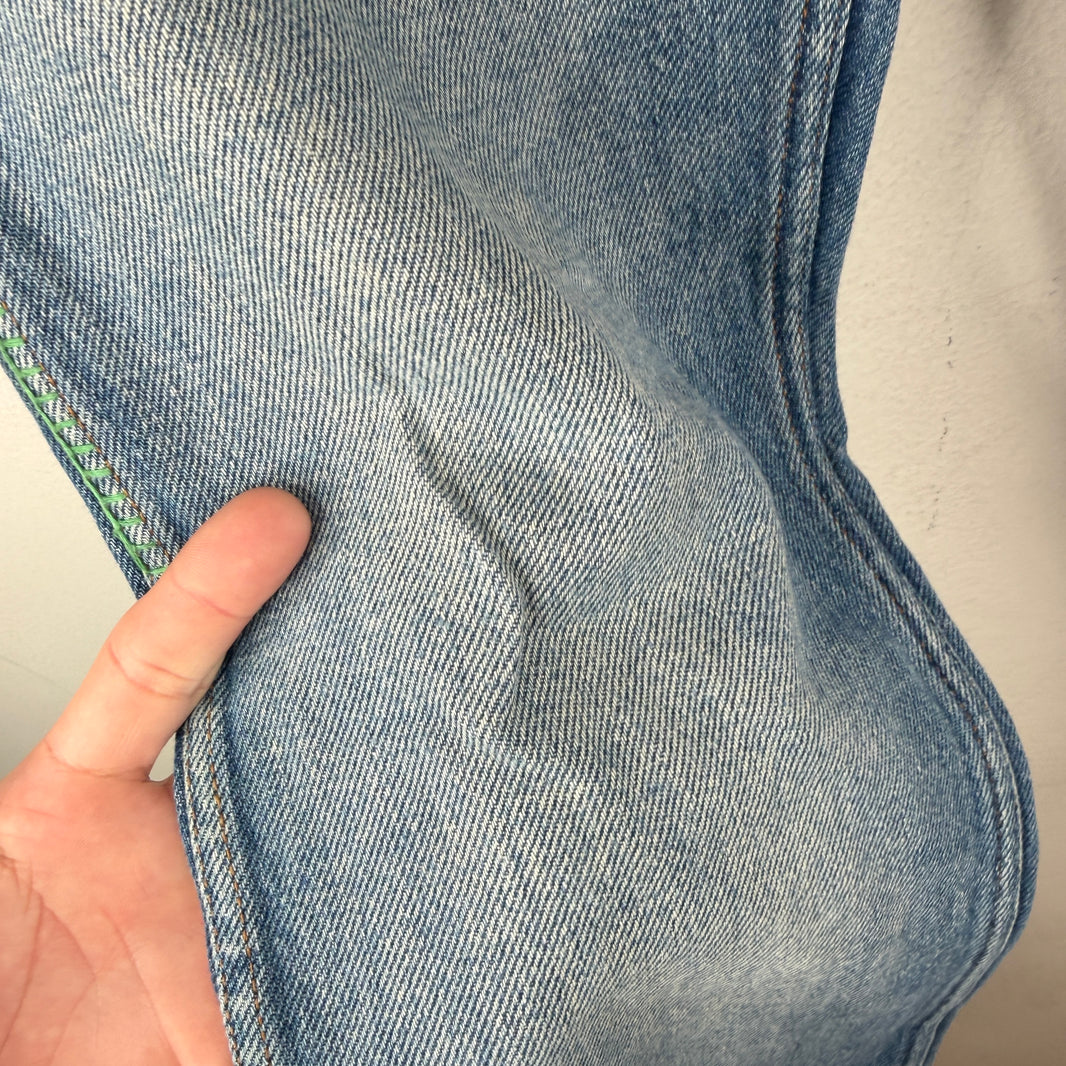 Gucci Embroidered Bird Jeans