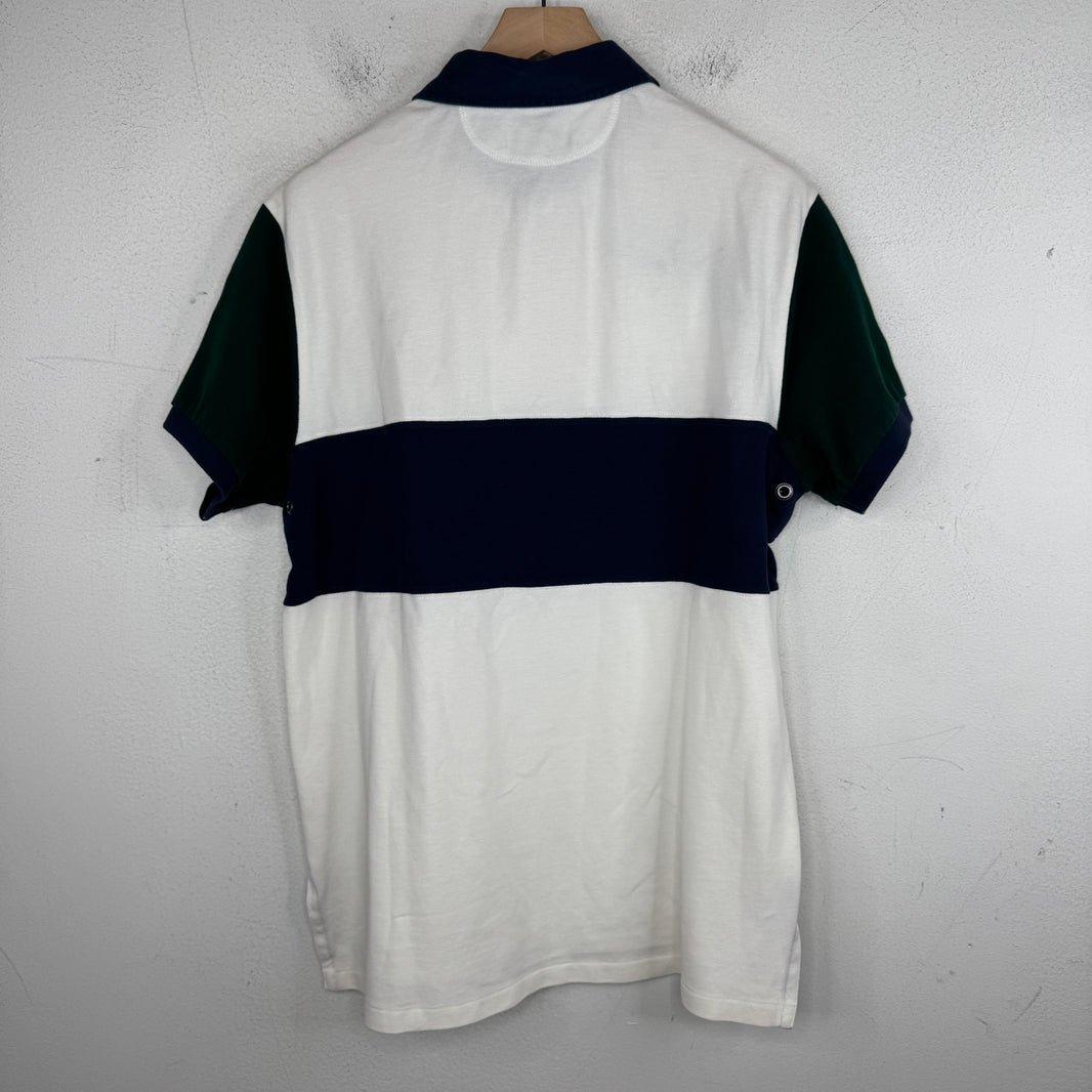 Ralph Lauren White Stripe Polo Shirt