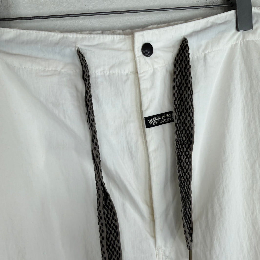 Kapital White Nouvelle Shuttle Cargo Trousers