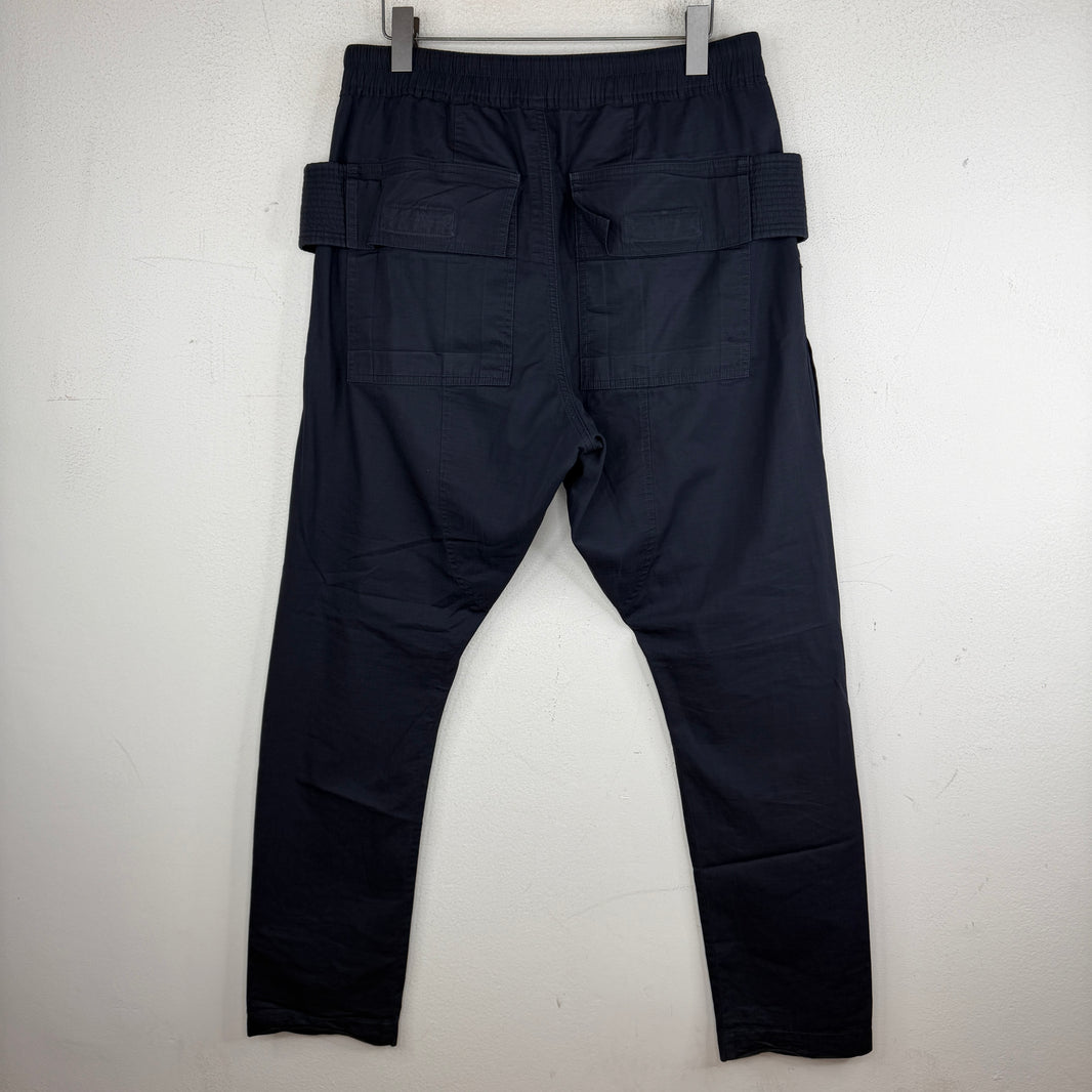 DRKSHDW Navy Ripstop Creatch Cargo Pants