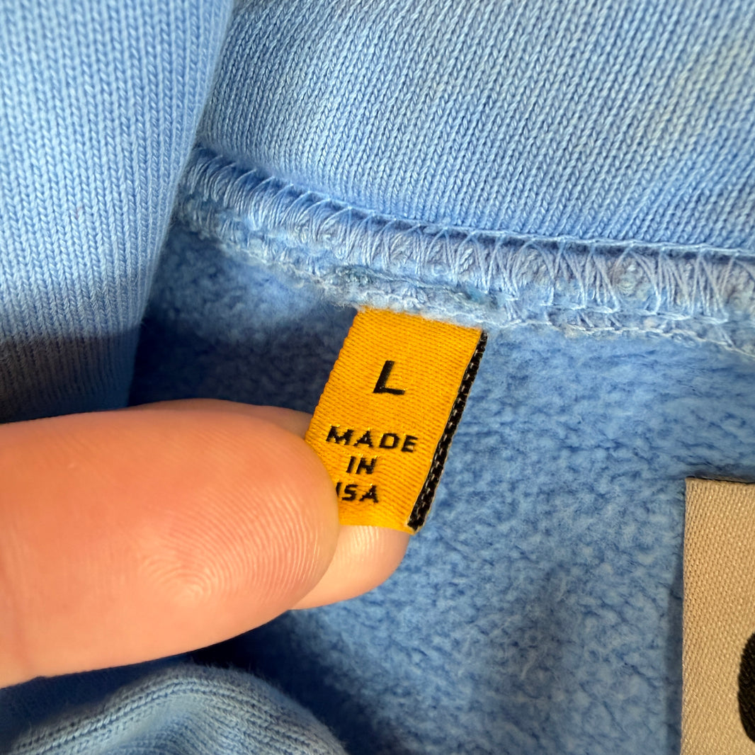 Gallery Dept Blue/Orange Logo Hoodie