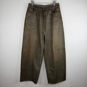 Acne Studios Baggy Waxed Denim Jeans