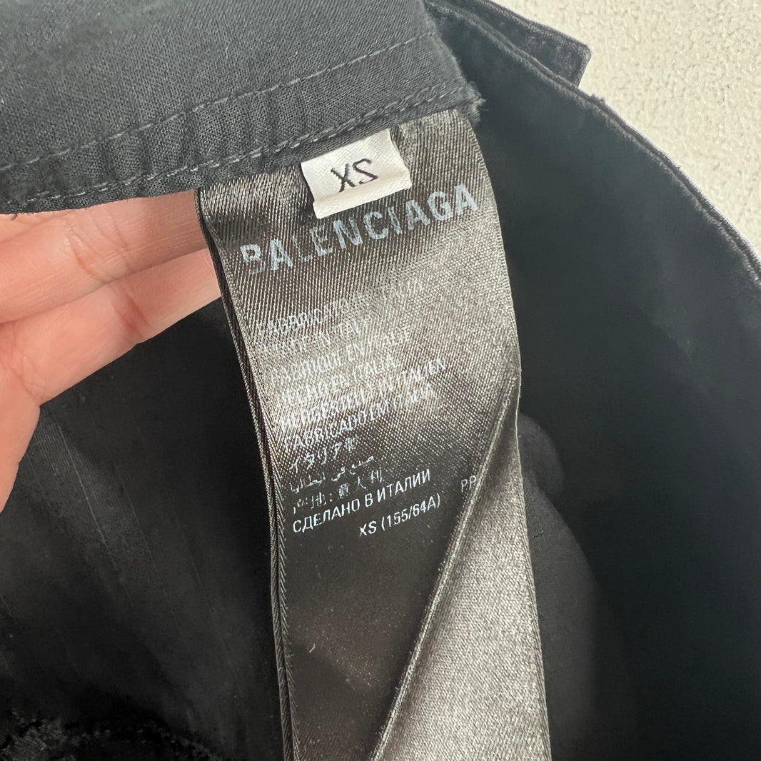 Balenciaga Straight Leg Convertible Cargo Pants