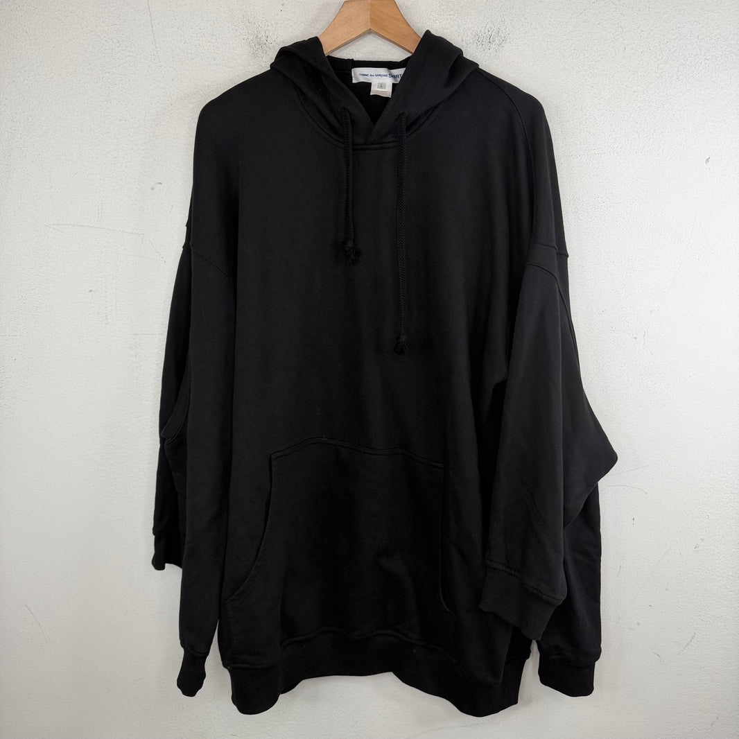 CDG Shirt Double-Sleeve Hoodie