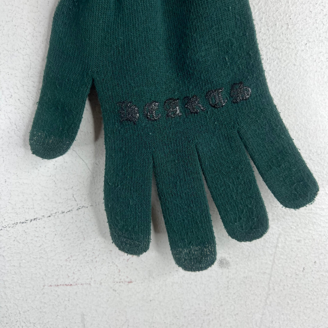 Chrome Hearts Green Work Gloves