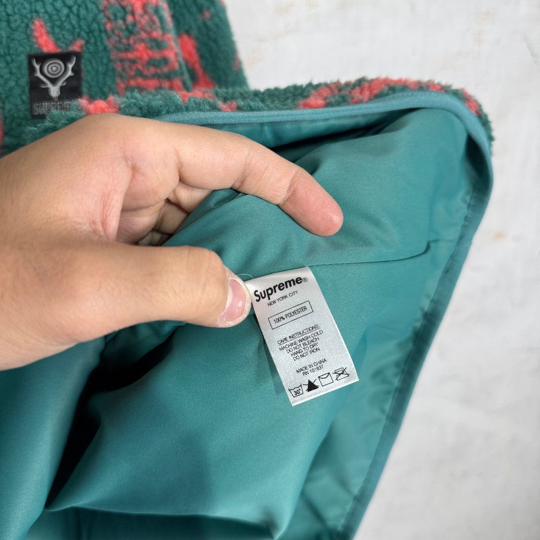 Supreme x South2West8 Fleece Jacket