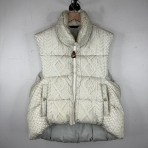 Kapital Weave Printed Puffer Vest